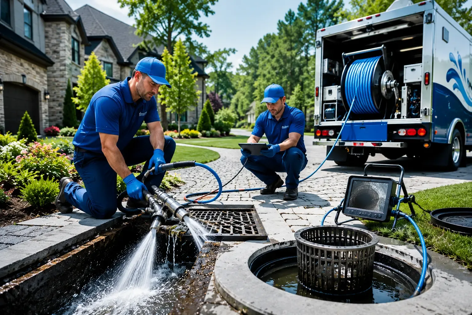 Local outdoor drain cleaning professionals in Sugarcreek, OH